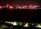 Nanchang, Jiangxi (red ribbon) lighting