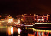 Tourist attractions in Guizhou Zhenyuan lighting